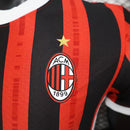 Camisa AC Milan I Home Puma Jogador 2024/25 Masculino Vermelho e Preto